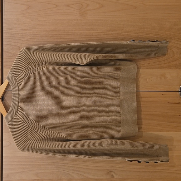 Sezane Sami Jumper, Medium, Camel Color, French Sophistication, EUC - Picture 6 of 11